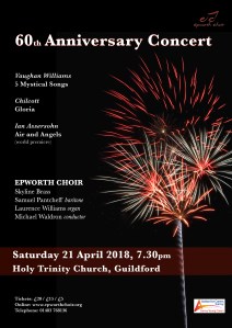 60th Anniversary Concert Poster